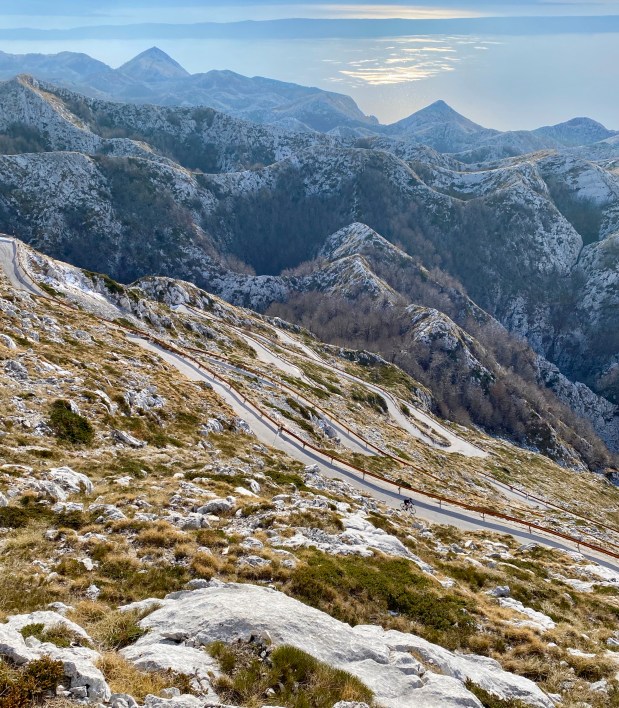 View from the top of Sveti Jura, Croatia