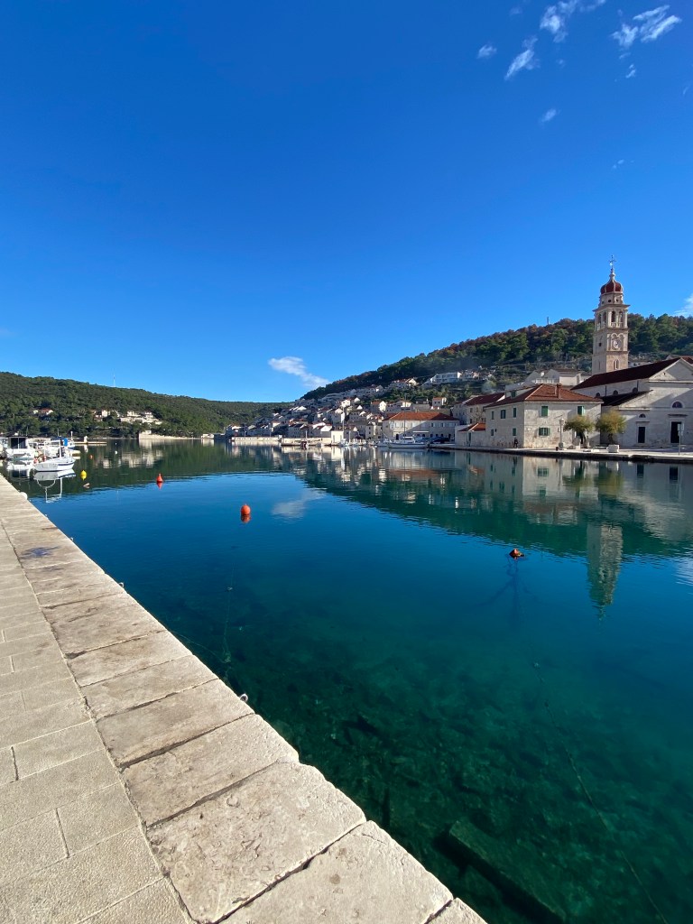 Pucisca harbour, Brac Island, Croatia
